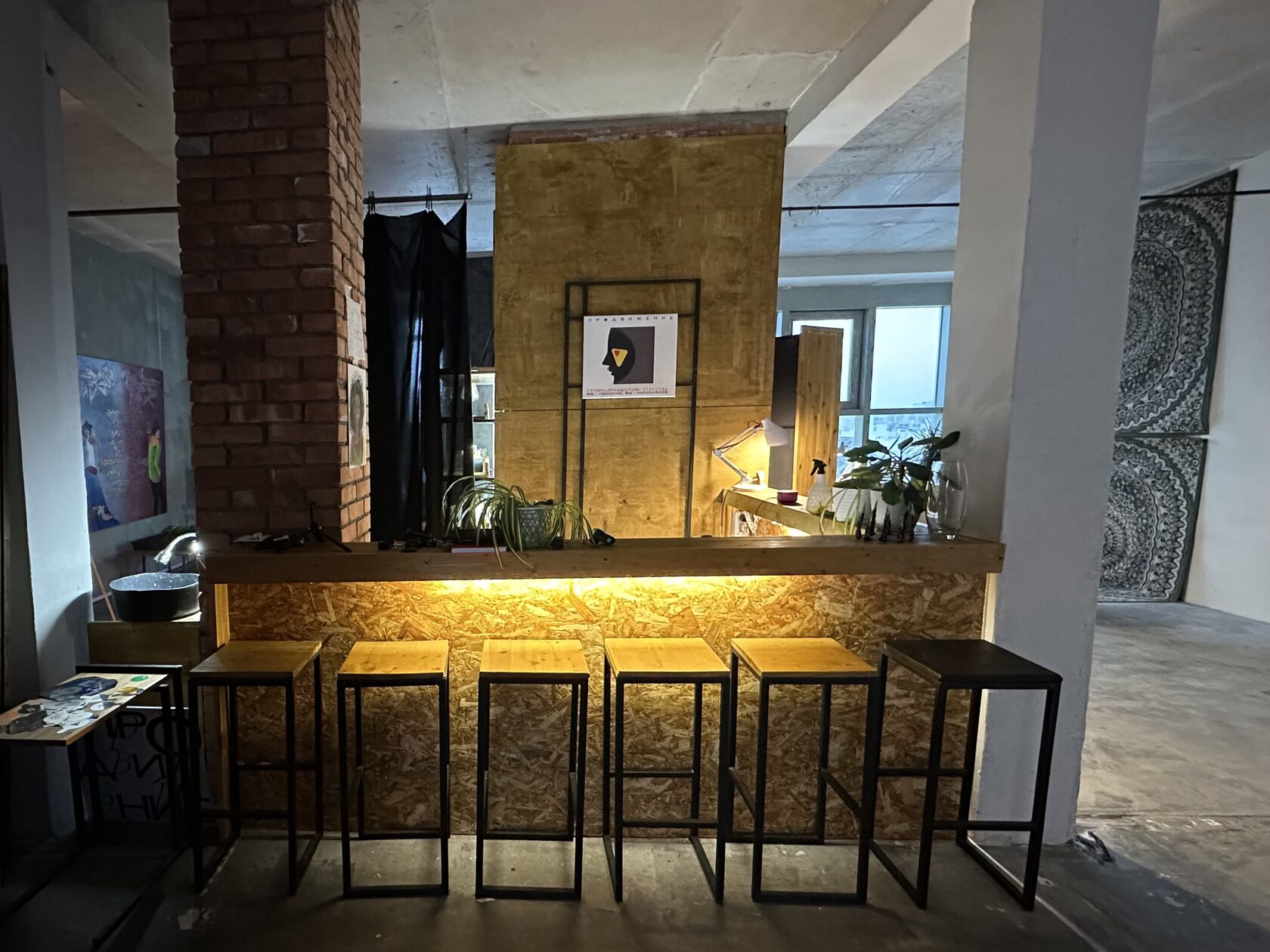 Лофт-зона фотостудии